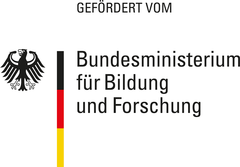 Logo Gefördert vom Bundesministerium für Bildung und Forschung