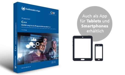 Produktbild: App zum Weiterbildungskurs Einführung in die Programmiersprache C++