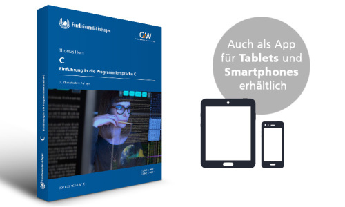 Produktbild: App zum Weiterbildungskurs Einführung in die Programmiersprache C