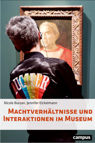 Buchcover „Machtverhältnisse und Interaktionen im Museum“