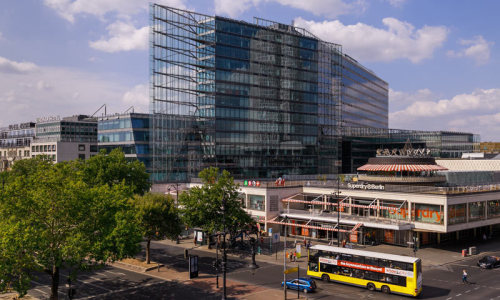 Ansicht des Gebäudes Neues Kranzler Eck in Berlin