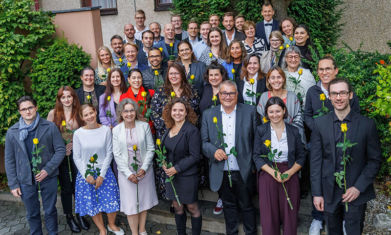 Gruppenfoto vom Alumnifeier 2024