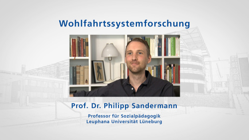 zu: Lehrvideo Wohlfahrtssystemforschung mit Philipp Sandermann