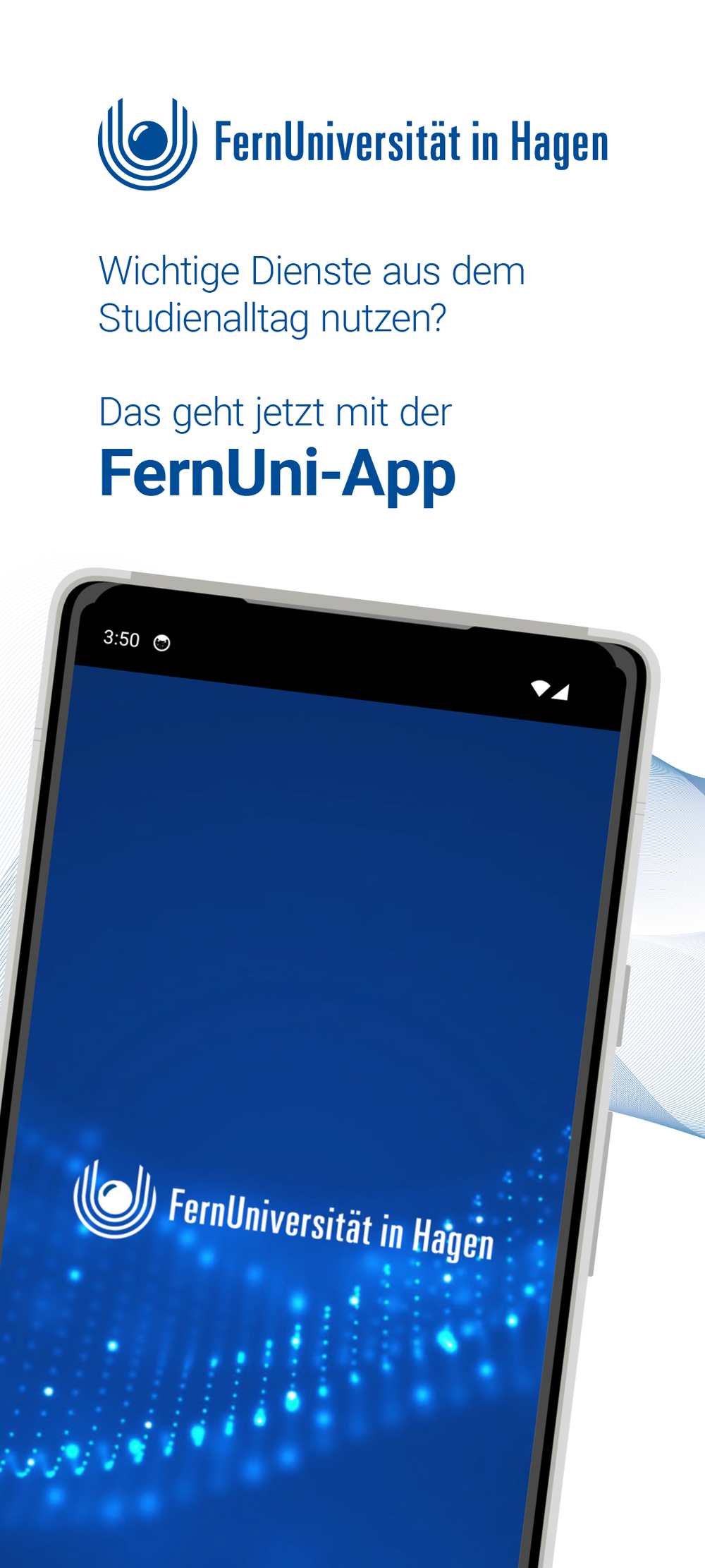 Starbildschirm der FernUni-App